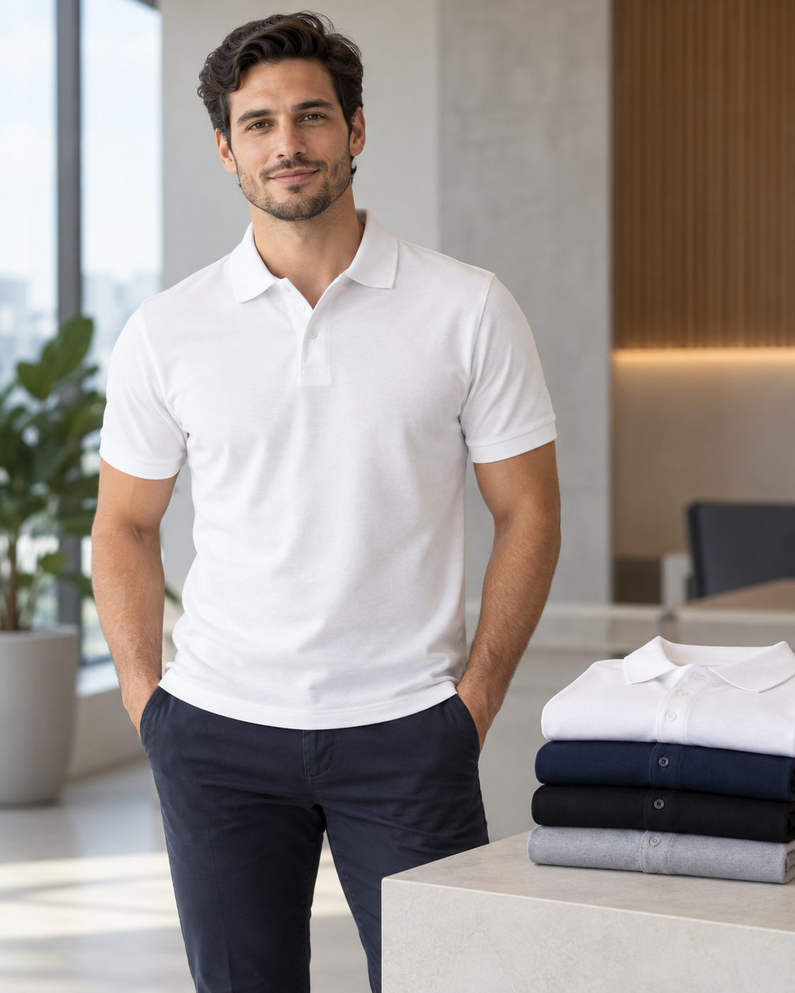Polo corporativo algodón